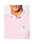 Polo Ralph Lauren Тениска с яка и копчета Core Replen 710795080 Розов Slim Fit - Pepit.bg