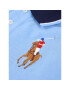 Polo Ralph Lauren Тениска с яка и копчета Spring II 323786337 Син Regular Fit - Pepit.bg