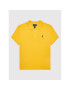 Polo Ralph Lauren Тениска с яка и копчета 313844232015 Жълт Regular Fit - Pepit.bg