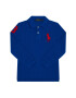 Polo Ralph Lauren Тениска с яка и копчета 321703636026 Тъмносин Regular Fit - Pepit.bg