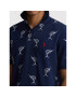 Polo Ralph Lauren Тениска с яка и копчета 710869909001 Тъмносин Custom Slim Fit - Pepit.bg