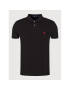 Polo Ralph Lauren Тениска с яка и копчета Core Replen 710782592 Черен Custom Slim Fit - Pepit.bg