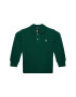 Polo Ralph Lauren Тениска с яка и копчета Ls Kc 321703634023 Зелен Regular Fit - Pepit.bg