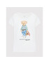Polo Ralph Lauren Тишърт 312875408001 Бял Regular Fit - Pepit.bg