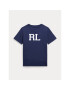 Polo Ralph Lauren Тишърт 322867158096 Тъмносин Regular Fit - Pepit.bg