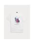 Polo Ralph Lauren Тишърт 710909588002 Бял Classic Fit - Pepit.bg