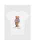 Polo Ralph Lauren Тишърт Bear 211843288001 Бял Regular Fit - Pepit.bg