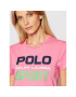 Polo Ralph Lauren Тишърт Ssl 211838079005 Розов Regular Fit - Pepit.bg