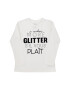 Primigi Блуза BLACK COUTURE More Glitter 44213581 Бял Regular Fit - Pepit.bg