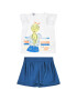 Primigi Комплект тишърт и панталонки Tropez Memories 45192531 Бял Regular Fit - Pepit.bg