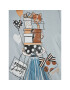 Primigi Тишърт Feel Chic Today 45222506 Син Regular Fit - Pepit.bg