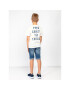 Primigi Тишърт Jersey 43222161 Бял Regular Fit - Pepit.bg