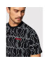 PROSTO. Тишърт KLASYK Baggy 1162 Черен Regular Fit - Pepit.bg