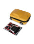 Puccini Малък твърд куфар Dakar ABS013C Жълт - Pepit.bg