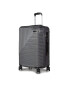 Puccini Среден твърд куфар Florence ABS014B 8 Сив - Pepit.bg
