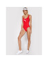Puma Бански костюм Swim 907685 Червен - Pepit.bg