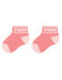 Puma Комплект 2 чифта дълги чорапи детски Baby Wording Sock 2P 935479 Розов - Pepit.bg