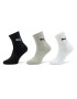 Puma Комплект 3 чифта дълги чорапи детски Junior Crew Sock 3P 907958 Бял - Pepit.bg