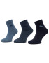 Puma Комплект 3 чифта дълги чорапи детски Junior Crew Sock 3P 907958 Тъмносин - Pepit.bg