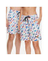 Puma Плувни шорти 938055 Бял Regular Fit - Pepit.bg