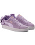 Puma Сникърси Suede Bow Jr 367316 03 Виолетов - Pepit.bg