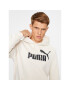 Puma Суитшърт Ess Big Logo 586687 Бял Regular Fit - Pepit.bg