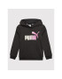Puma Суитшърт Essentials+ Bleach Logo 846958 Черен Regular Fit - Pepit.bg