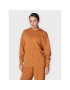 Puma Суитшърт Infuse 535643 Кафяв Oversize - Pepit.bg