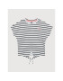 Puma Тишърт Alpha Striped Tee 581410 Бял Regular Fit - Pepit.bg