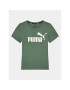 Puma Тишърт Ess Logo 586960 Зелен Regular Fit - Pepit.bg
