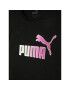 Puma Тишърт Essentials+ Bleach Logo 846954 Черен Regular Fit - Pepit.bg