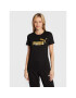 Puma Тишърт Essentials+ Metallic Logo 848303 Черен Regular Fit - Pepit.bg