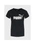 Puma Тишърт Essentials+ Metallic Logo 848303 Черен Regular Fit - Pepit.bg