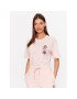 Puma Тишърт LIBERTY 539829 Розов Relaxed Fit - Pepit.bg
