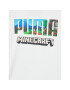 Puma Тишърт MINECRAFT 533434 Бял Relaxed Fit - Pepit.bg