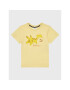 Puma Тишърт Pokemon 536429 Жълт Regular Fit - Pepit.bg