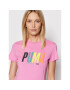 Puma Тишърт SMILEY WORLD Graphic 533559 Розов Regular Fit - Pepit.bg