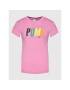 Puma Тишърт SMILEY WORLD Graphic 533559 Розов Regular Fit - Pepit.bg