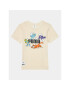Puma Тишърт X The Smurfs 622981 Екрю Regular Fit - Pepit.bg