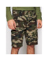 Quiksilver Шорти от плат Crucial Battle EQYWS03456 Зелен Tapered Fit - Pepit.bg