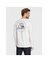 Quiksilver Тениска с дълъг ръкав Rolling Circle EQYZT07052 Бял Classic Fit - Pepit.bg