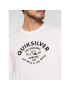 Quiksilver Тениска с дълъг ръкав Script Talk EQYZT07055 Бял Classic Fit - Pepit.bg