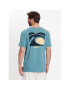 Quiksilver Тишърт Arts In Palm EQYZT07249 Син Regular Fit - Pepit.bg