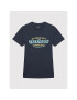 Quiksilver Тишърт Check On It EQBZT04496 Тъмносин Regular Fit - Pepit.bg