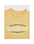 Quiksilver Тишърт Check On It EQBZT04496 Жълт Regular Fit - Pepit.bg