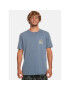 Quiksilver Тишърт Cleancircle Tees EQYZT07491 Син Regular Fit - Pepit.bg