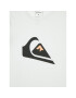 Quiksilver Тишърт Comp Logo EQBZT04369 Бял Regular Fit - Pepit.bg