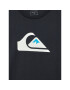 Quiksilver Тишърт Comp Logo EQBZT04369 Черен Regular Fit - Pepit.bg