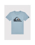 Quiksilver Тишърт Comp Logo EQBZT04369 Син Regular Fit - Pepit.bg