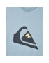 Quiksilver Тишърт Comp Logo EQBZT04369 Син Regular Fit - Pepit.bg